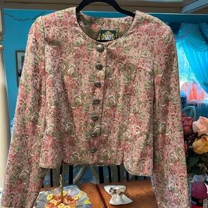 Vintage Hammerschmid Women Size M Blazer Jacket Paisley